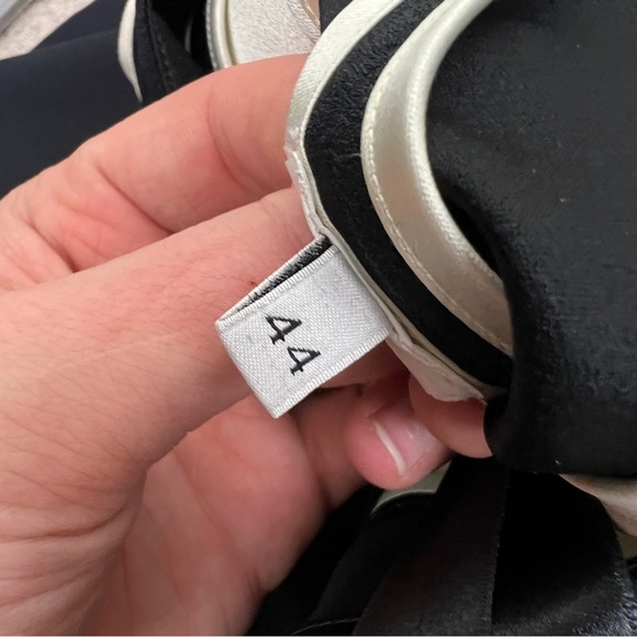 Taller Marmo Largo Mar Striped Crepe Flared Pants - Picture 10 of 11